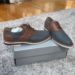 Men's Kenneth Cole Jimmie Saddle Shoes, size 9.5